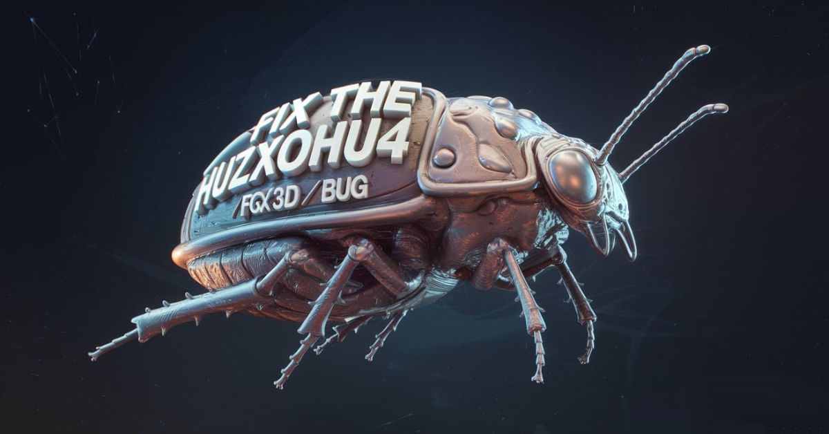 Fix huzoxhu4.f6q5-3d Bug: Step-by-Step Guide